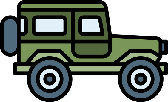 Jeep Icon filledline Style